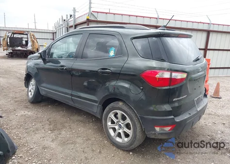 2018 Ford Ecosport Se from USA, damaged, VIN MAJ3P1TE0JC185789